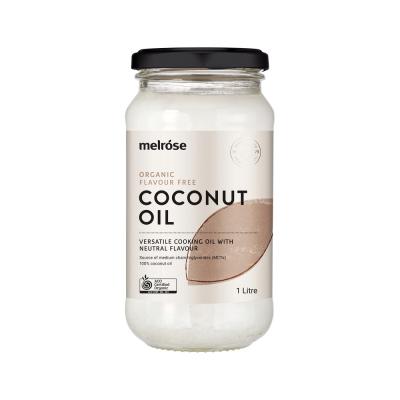 Melrose Organic Coconut Oil Flavour Free 1L